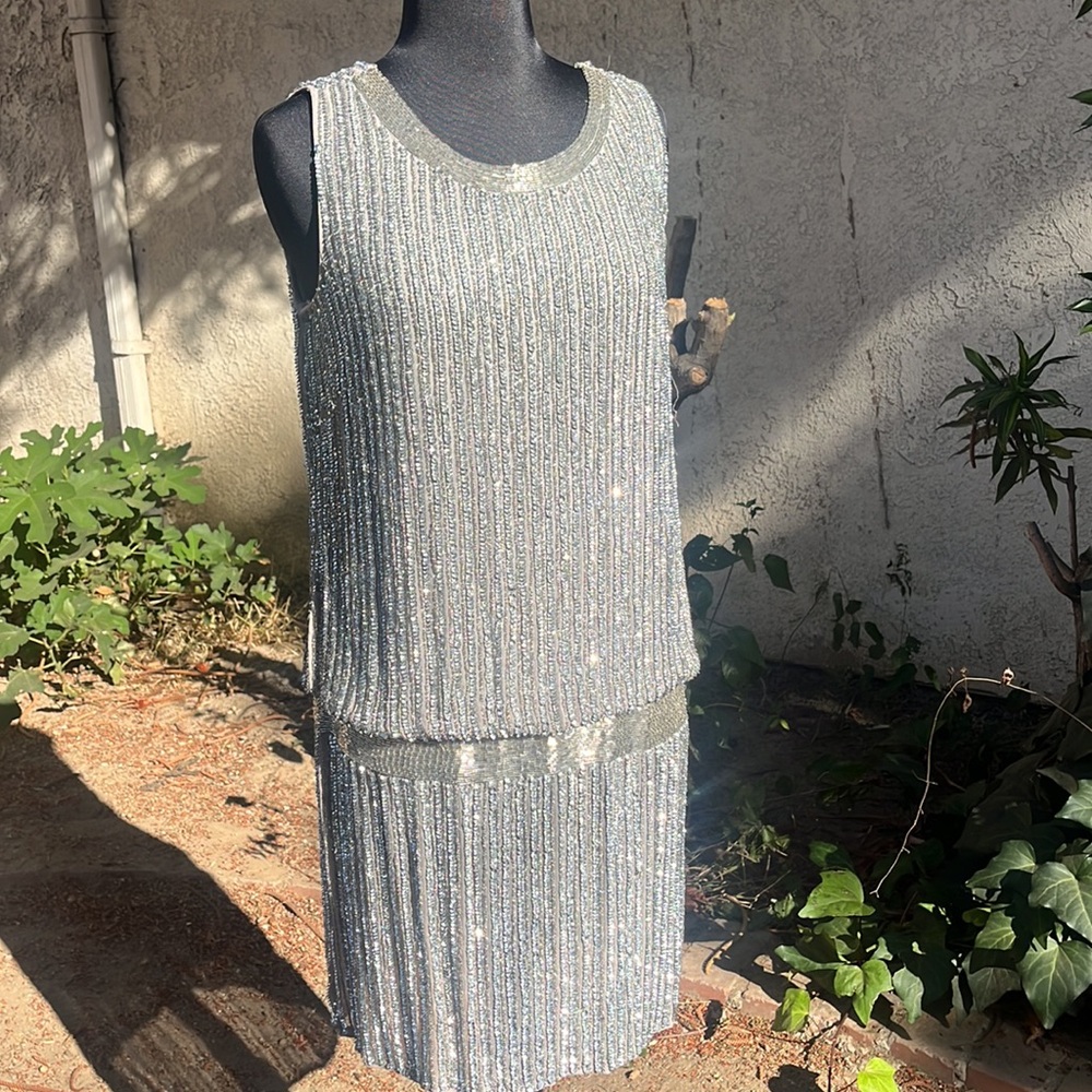 Adrianna Papell sparkly dress size 10